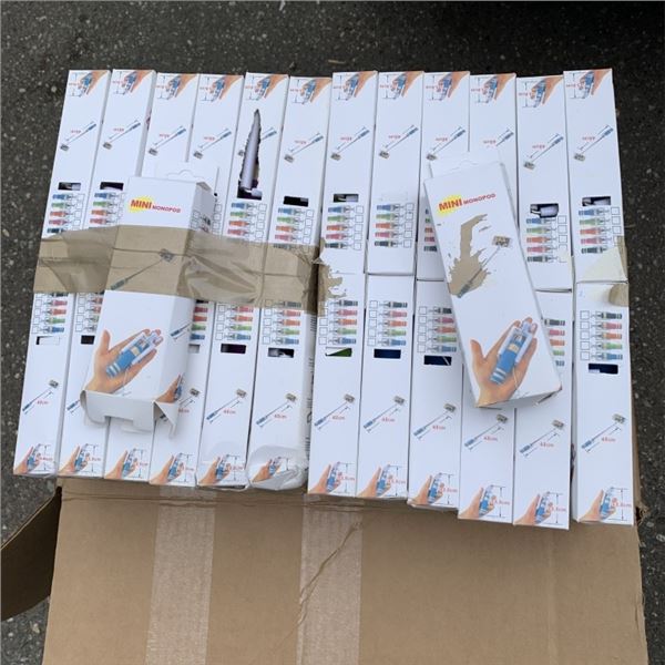 50 NEW MINI MONOPOD PHONE STICKS
