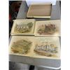 Image 2 : VINTAGE TABLE PLACEMATS AND 2 ACRYLIC GARBAGE BINS