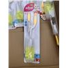 Image 2 : 12 NEW BABY BOTTLE AND NIPPLE CLEANING BRUSH SETS