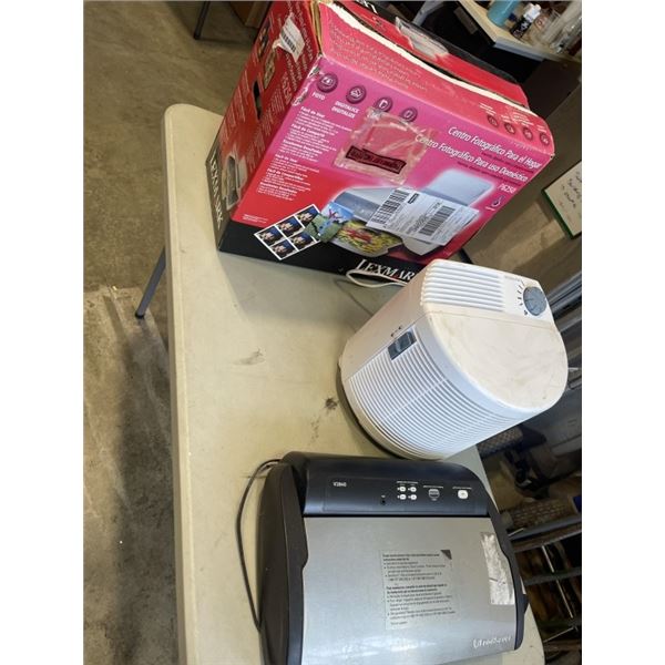 VINTAGE LEXMARK PRINTER, AS NEW, FOODSAVER AND BIONAIR FAN
