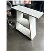 Image 5 : 3 GREY BARSTOOLS AND A IKEA END TABLE