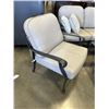 Image 3 : 4 PC IRON PATIO SET WITH CUSHIONS, INCLDUES SOFA, 2 CHAIR AND COFFEE TABLE