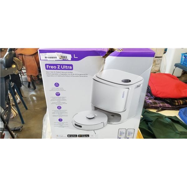 NEW SEALED NARWAL FREO Z ULTRA ROBOT VACUUM AND MOP - RETAIL $1499