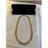 Image 1 : NEW 18K GOLD PLATED 12.0MM CUBAN LINK NECKLACE 23.5" LONG