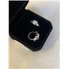 Image 3 : NEW PLATINUM PLATED 1.0CT EACH SIMULATED DIAMOND (CZ) TRINITY HUGGIE EARRINGS