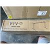 Image 3 : VIVO RECLAIMED WOOD 43"X24" TABLE TOP AND WHITE ELECTRIC DUAL MOTOR DESK FRAME