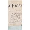 Image 2 : VIVO BLACK FOUR WHEEL PET STROLLER