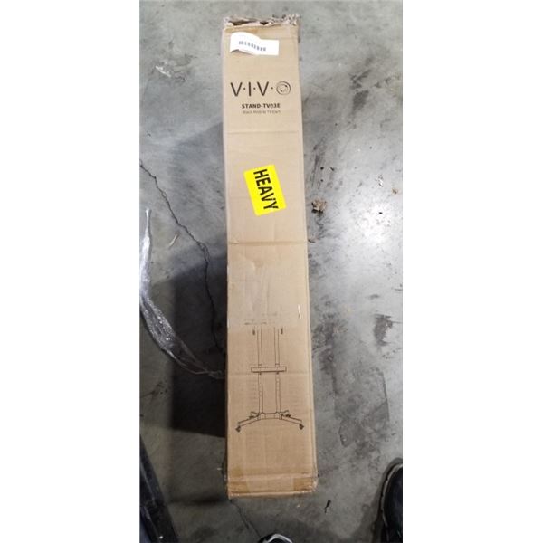 VIVO BLACK MOBILE TV CART