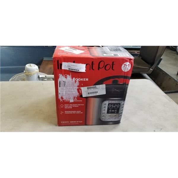INSTANT POT DUO V5 7-IN-1 6QT PRESSURE COOKER - TESTED WORKING, RETAIL $159
