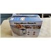 Image 2 : HAMILTON BEACH 2 SLICE MODERN CHROME TOASTER - TESTED WORKING