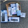 Image 1 : BOX OF BOXED ELECTRICAL AND ACCESSORIES RETAIL $200+