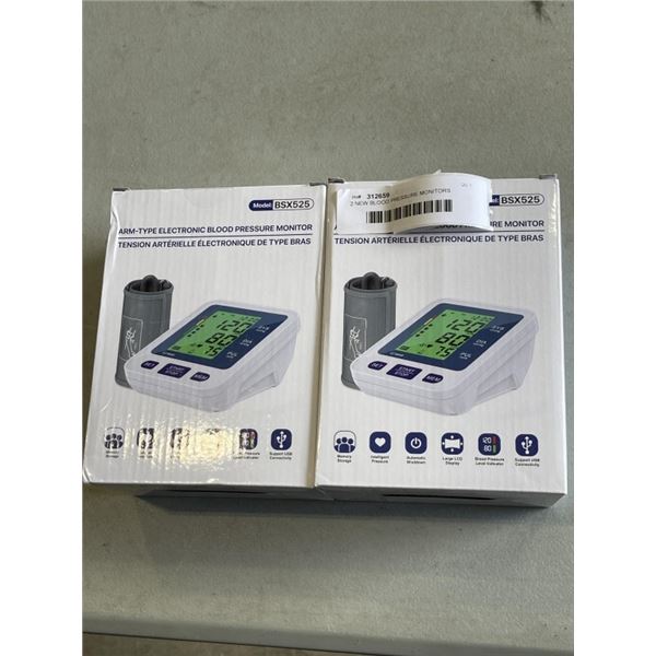 2 NEW BLOOD PRESSURE MONITORS