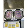 Image 2 : 4 FRAMED POKEMON CARD DISPLAYS