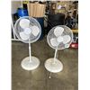 Image 1 : 2 WHITE FLOOR FANS