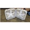 Image 1 : 2 LASKO BOX FANS