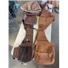 Image 1 : 2 SADDLE COVERS AND 2 SADDLE ACCESSORIE BAGS