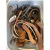 Image 3 : LARGE TOTE OF HORSE ACCESORIES