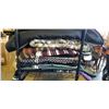 Image 2 : LARGE LOT OF HORSE BLANKETS AND SADDLE PADS