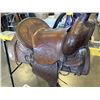 Image 5 : KIDS BROWN LEATHER HORSE SADDLE