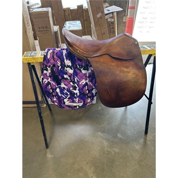 ELDONIAN HORSE SADDLE AND COVER