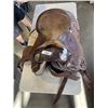Image 1 : LEATHER HAND CRAFTER SILVER ROYAL HORSE SADDLE