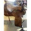 Image 4 : LEATHER HAND CRAFTER SILVER ROYAL HORSE SADDLE