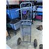 Image 4 : DOUBLE ROLLING SADDLE RACK WITH REMOVEABLE STALL HANGING RACKS