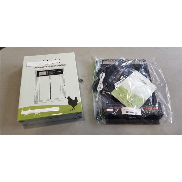 2 OKKOBI AUTOMATIC CHICKEN COOP DOORS