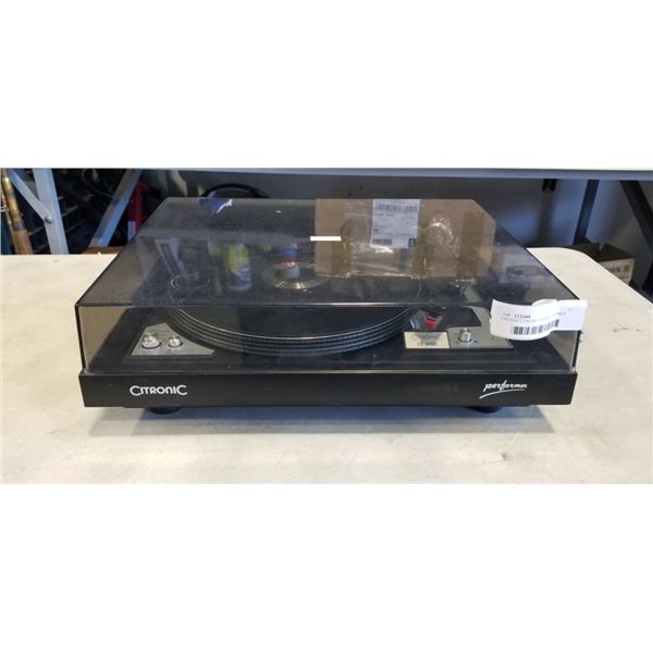 VINTAGE CITRONIC CS 300D TURNTABLE