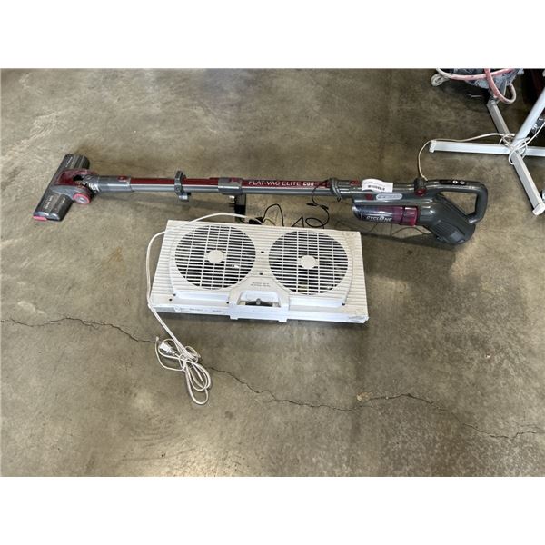 CYCLONE VACUUM AND WINDOW FAN