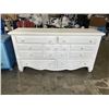 Image 1 : PAINTED WHITE 7 DRAWER DRESSER