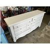 Image 2 : PAINTED WHITE 7 DRAWER DRESSER