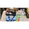 Image 2 : TACKLE BOX LOT OF GOLF ITEMS AND BASEBALL GLOVES