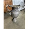 Image 2 : HEAVY CAST IRON PLANTER, 27 INCH TALL