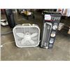 Image 1 : IONIC PRO AIR PURIFIER AND BOX FAN
