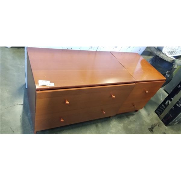 2 - 2 DRAWER IKEA CABINETS