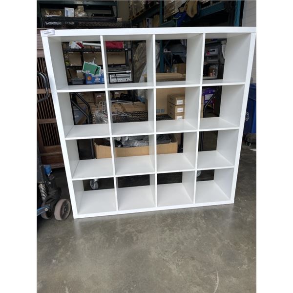 LARGE WHITE CUBICLE SHELF