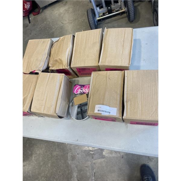 LOT OF NEW GOODY 2 SIDED STANDING MIRRORS