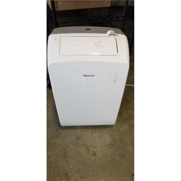 HISENSE 7,000BTU PORTABLE AIR CONDITIONER, WORKING NO ACCESSORIES