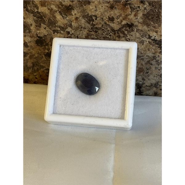 NEW 6.9CT NATURAL BLUE SAPPHIRE, UNTREATED OVAL CUT