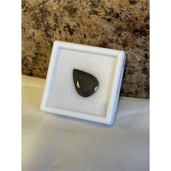 NEW NATURAL 12.7CT NATURAL GARNET, UNTREATED PEAR CUT