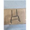Image 2 : VIVO BLACK MOBLIE EASEL TV STAND WITH SHELF