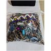 Image 1 : BAG OF MISC JEWELRY, PIECES AND PARTS