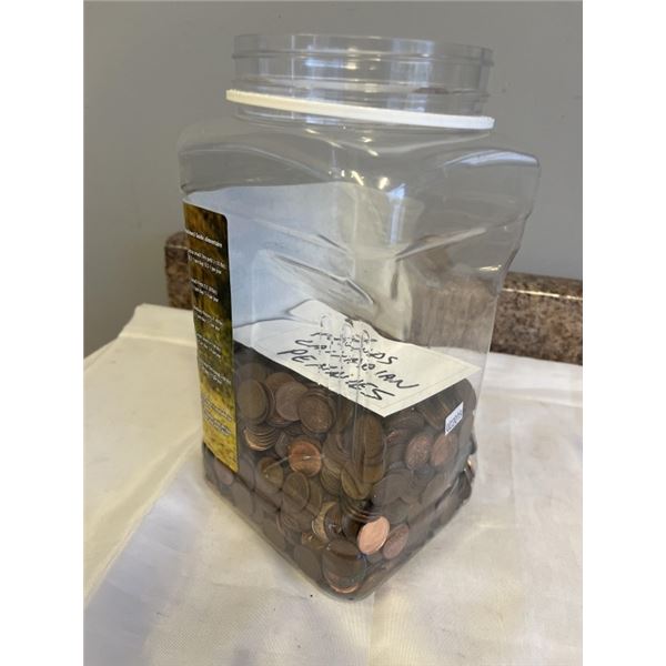 12 LBS CANADIAN PENNIES