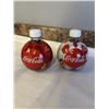 Image 1 : 2 FIFA WORLD CUP SOUTH AFRICA 2010 FULL COCA COLA SOCCER BALL BOTTLES