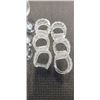 Image 5 : 2 CRYSTAL DECANTERS, NAPKIN HOLDERS AND MINI GLASSES