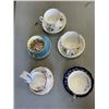 Image 1 : 5 VINTAGE CUPS AND SAUCERS - ROYAL ALBERT AND 1 AYNSLEY