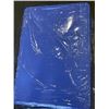 Image 3 : 5 NEW BLUE STACKING PATIO SIDE TABLES 25"x17"