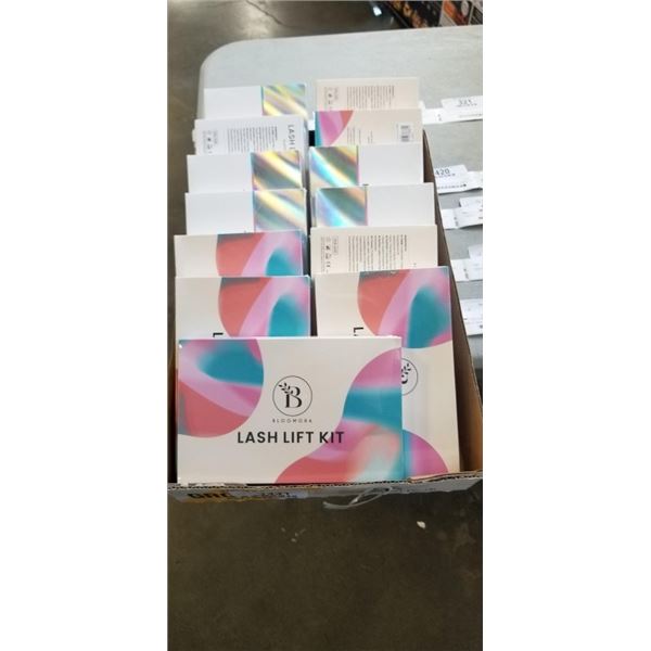 13 NEW ASSORTED BROW AND LASH LIFT KITS