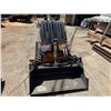 Image 8 : Landhero LDH-T460 Mini Skid Steer Loader, 6.3 Hours! w/ Attachments (Starts & Runs See Video)